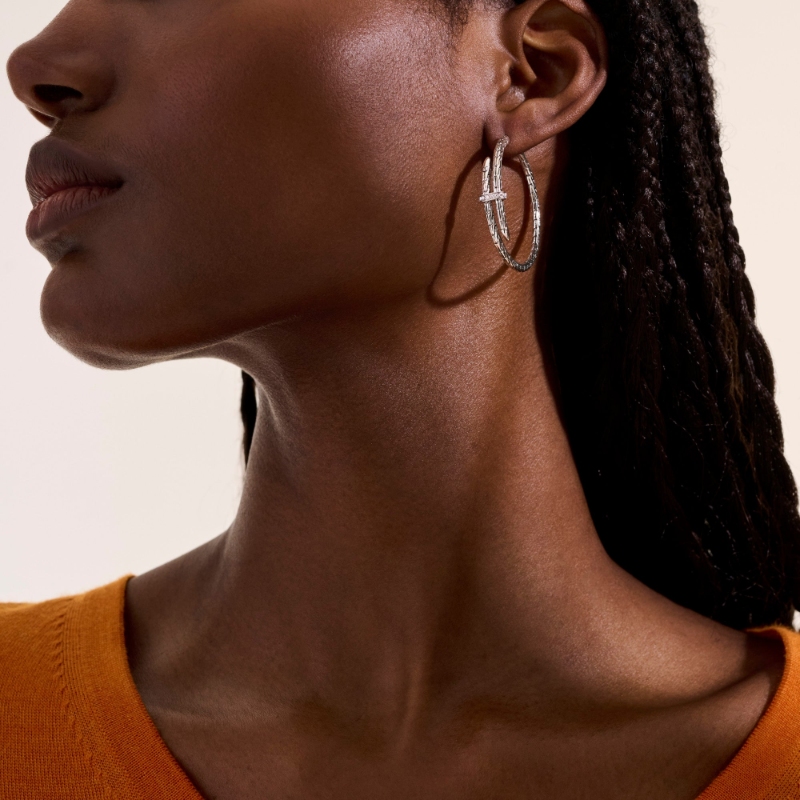 Spear Hoop Earrings