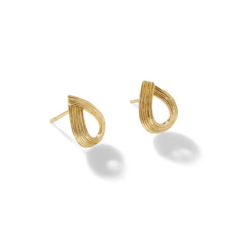Bamboo Striated Earrings