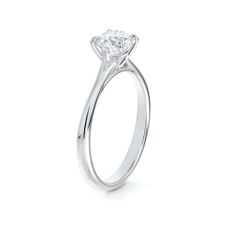 Forevermark Platinum Icon Diamond Solitaire - ER-1001-RD-100-MT-P-0650