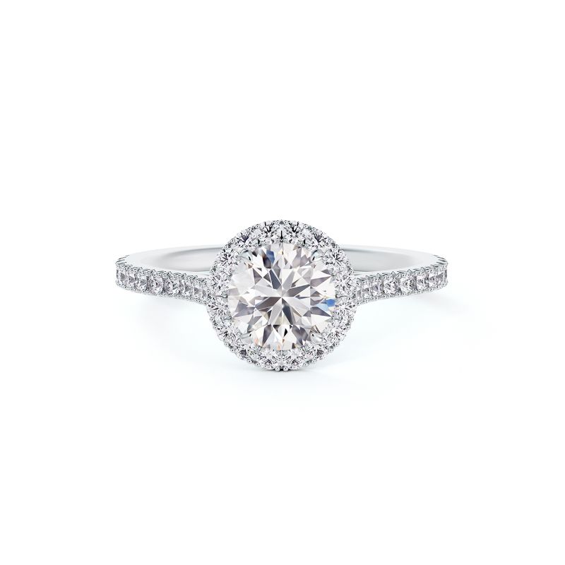 Forevermark Platinum Center Of My Universe Diamond Halo Ring