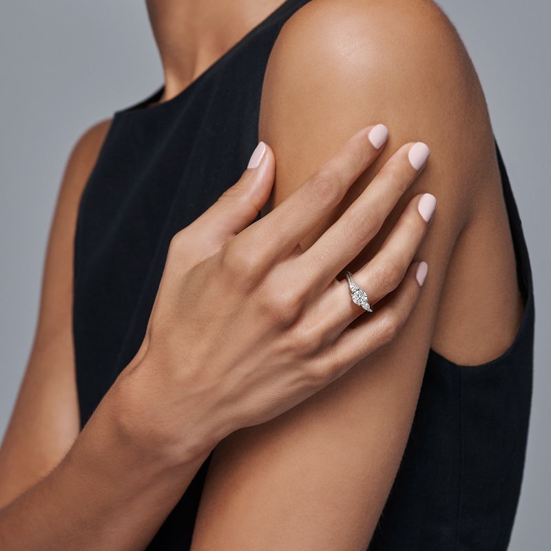 Forevermark Platinum Accent Diamond Ring