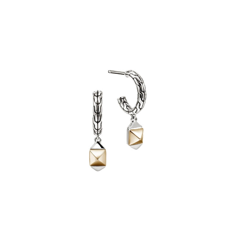 Icon Stud Drop Earrings