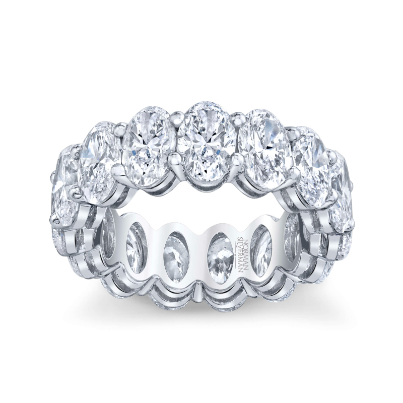 Norman Silverman Platinum Eternity Band