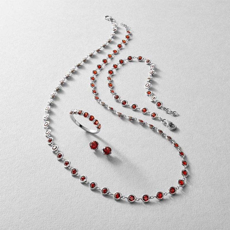 Fallon B. Poppy Necklace