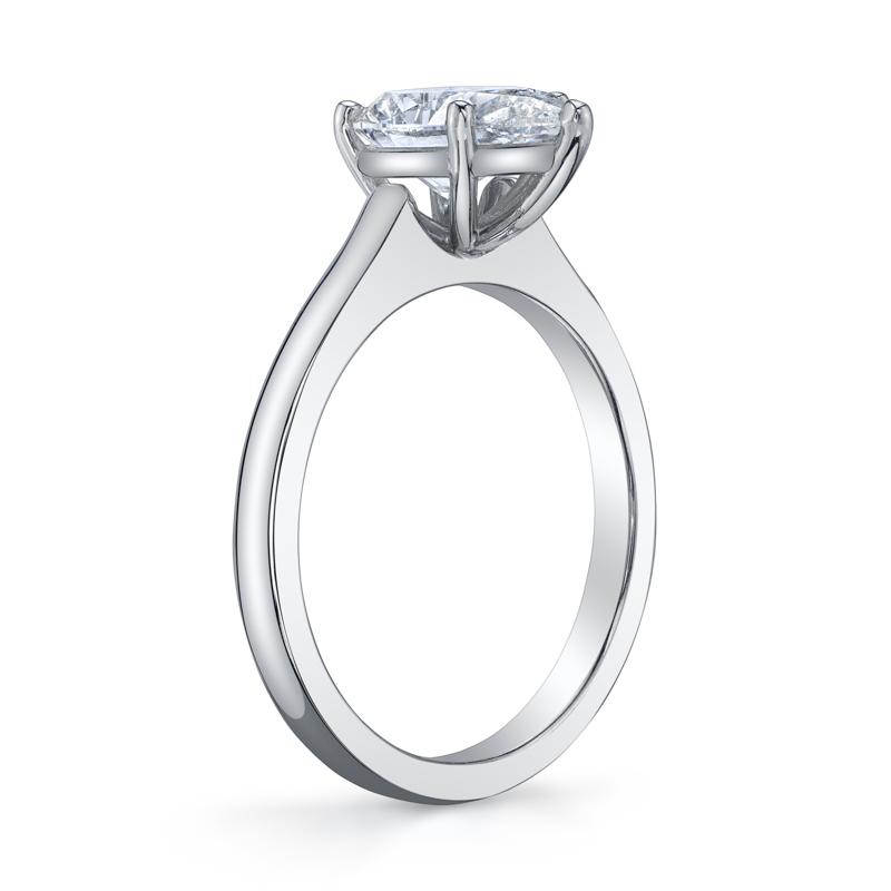 Bachendorf's Platinum Diamond Solitaire Ring