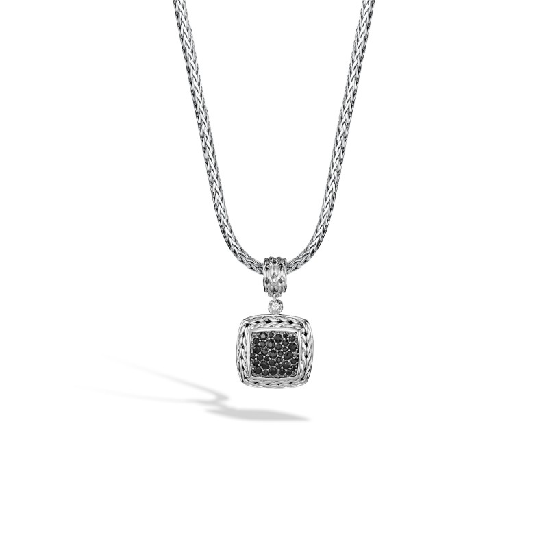 Classic Chain Medium Square Pendant