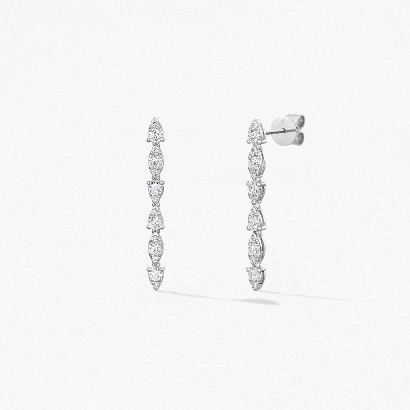 Aerial Dewdrop Stiletto Earrings
