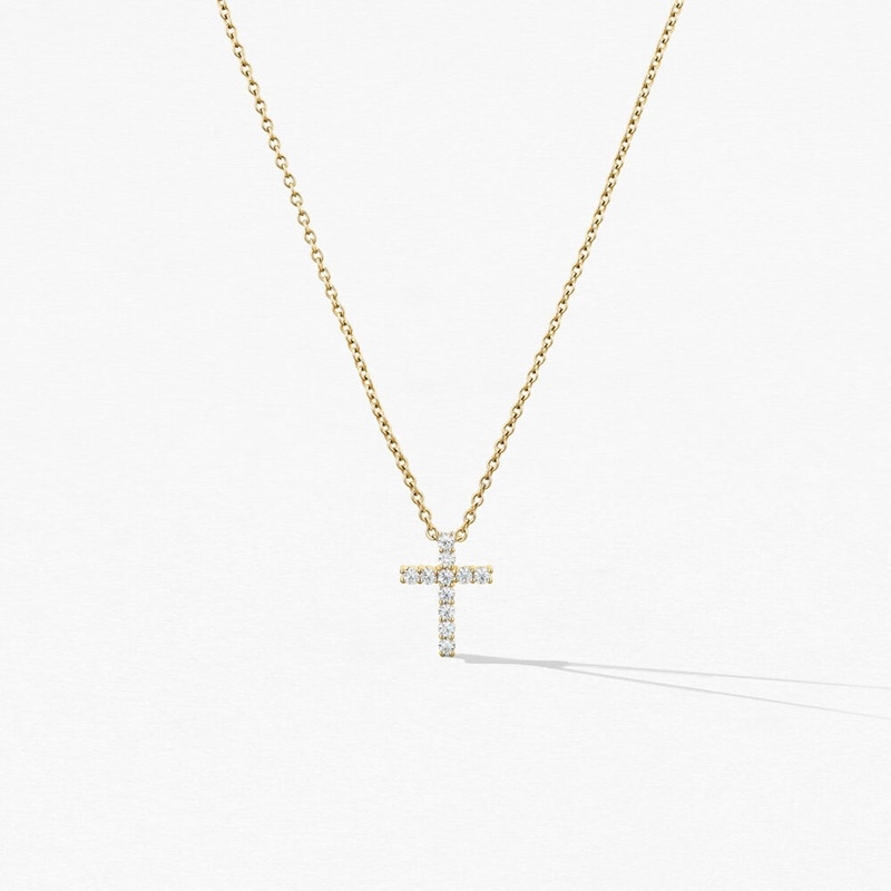 Whimsical Small Cross Pendant