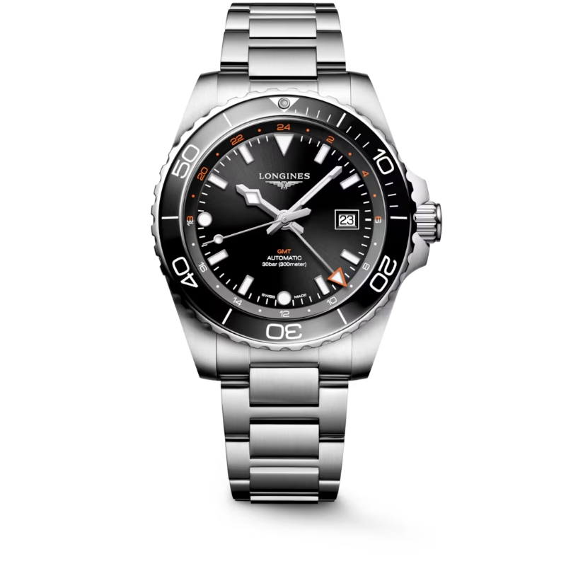 Longines Hydroconquest Gmt 43mm Stainless Steel Watch