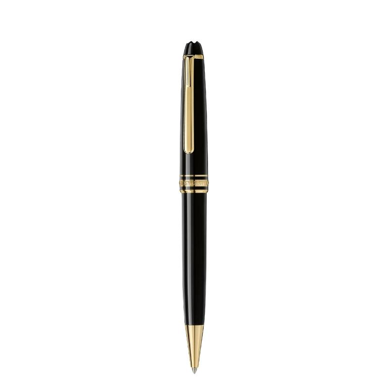 Montblanc Meisterstuck Classique Ballpoint Pen Black Resin/Gold-Plated
