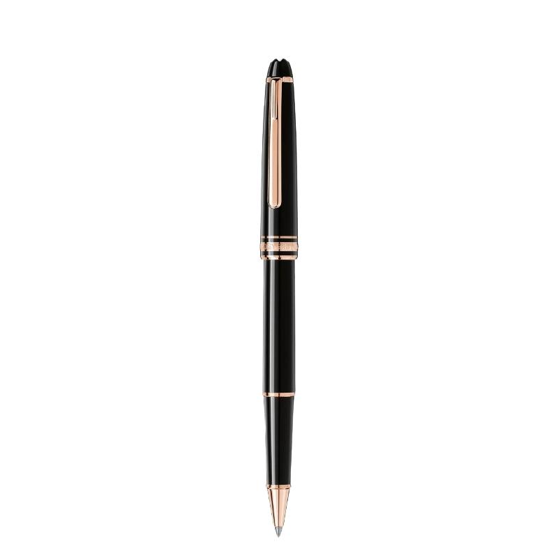 Mont Blanc Meisterstuck Red Gold-Coated Classique Roller Ball Pen