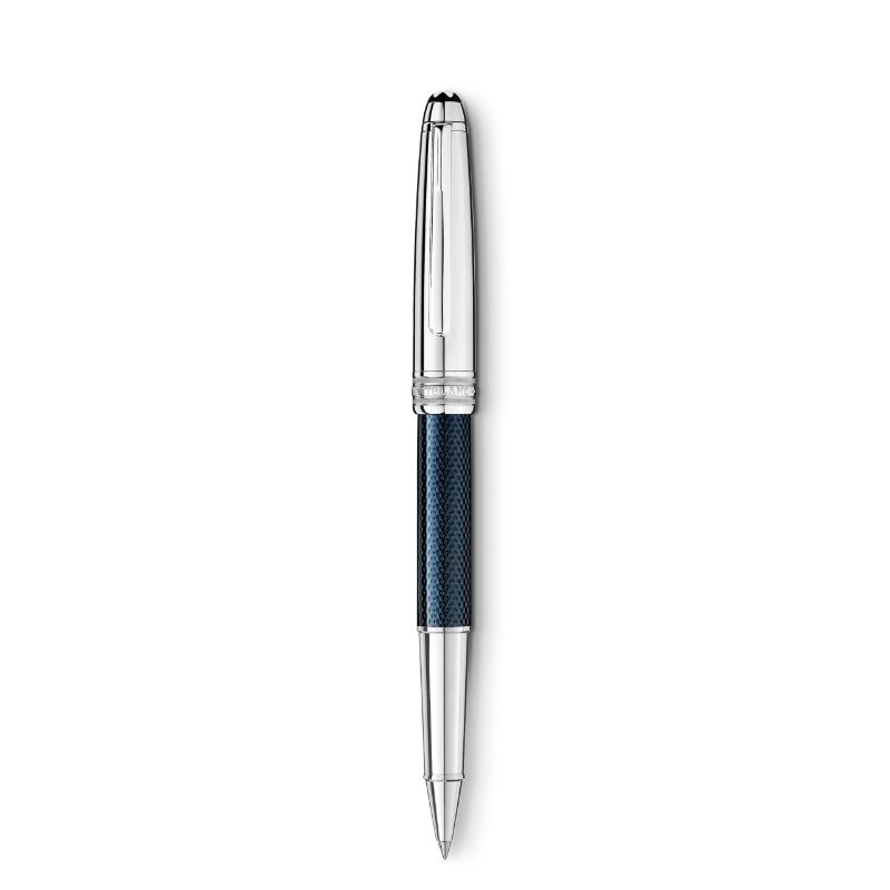Montblanc Solitaire Doue Blue Hour Classique Rollerball With Platinum-Coated Fittings
