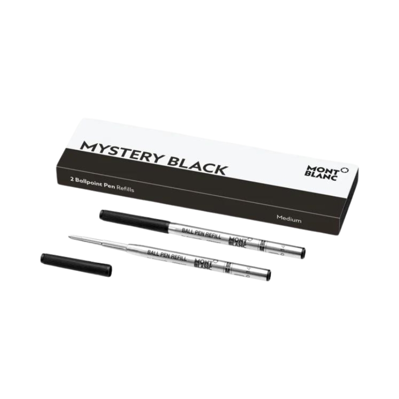 Montblanc 2 Ballpoint Pen Refill (M) Mystery Black