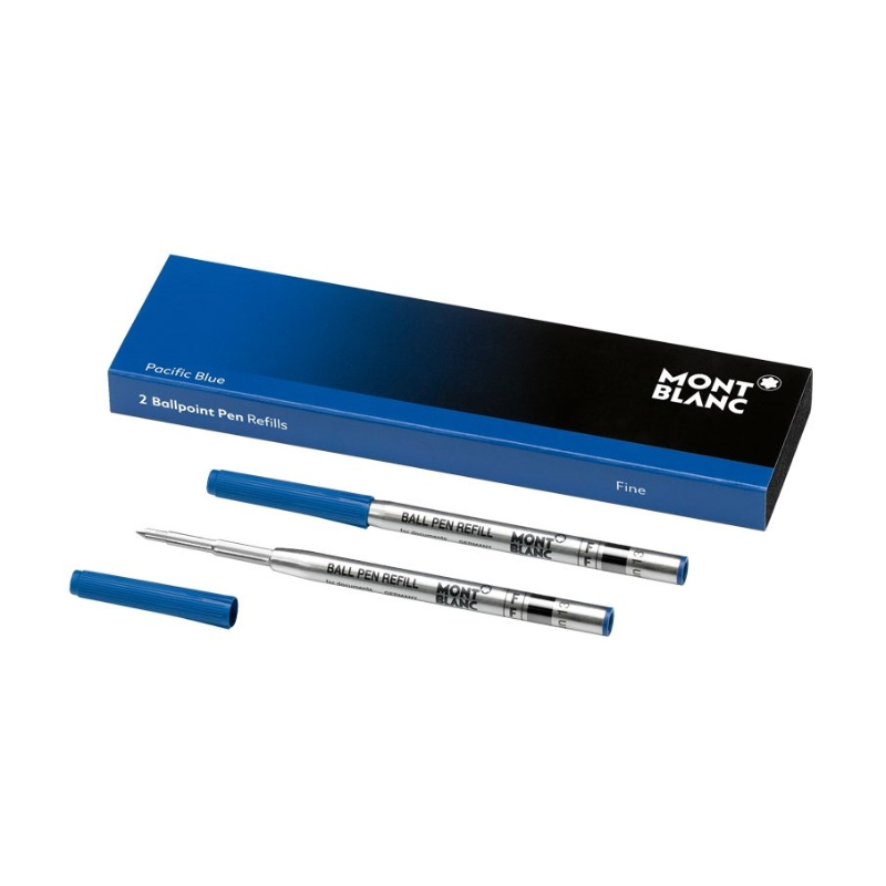 Montblanc Ballpoint Pen Refill (2) Pacific Blue