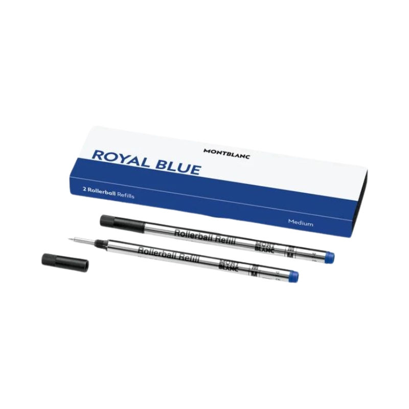 Montblanc Royal Blue Medium Rollerball Refill
