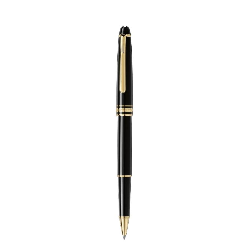 Montblanc Meisterstuck Classique Rollerball Black Resin/Gold-Plated Details