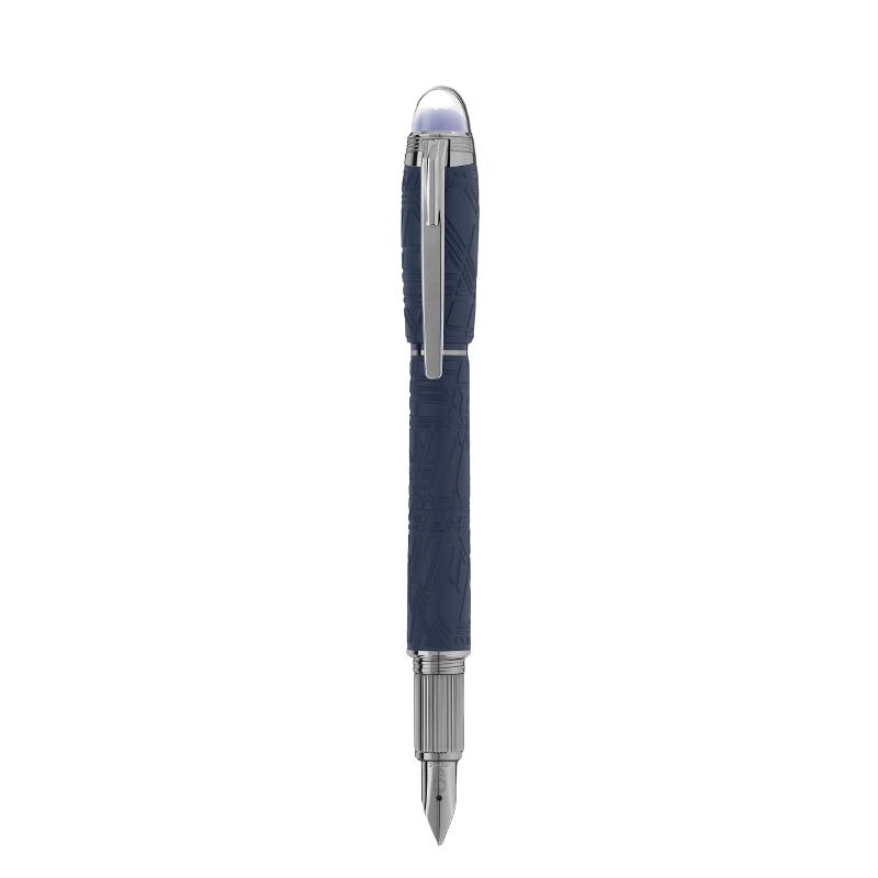 Montblanc Starwalker Spaceblue Resin Fountain Pen