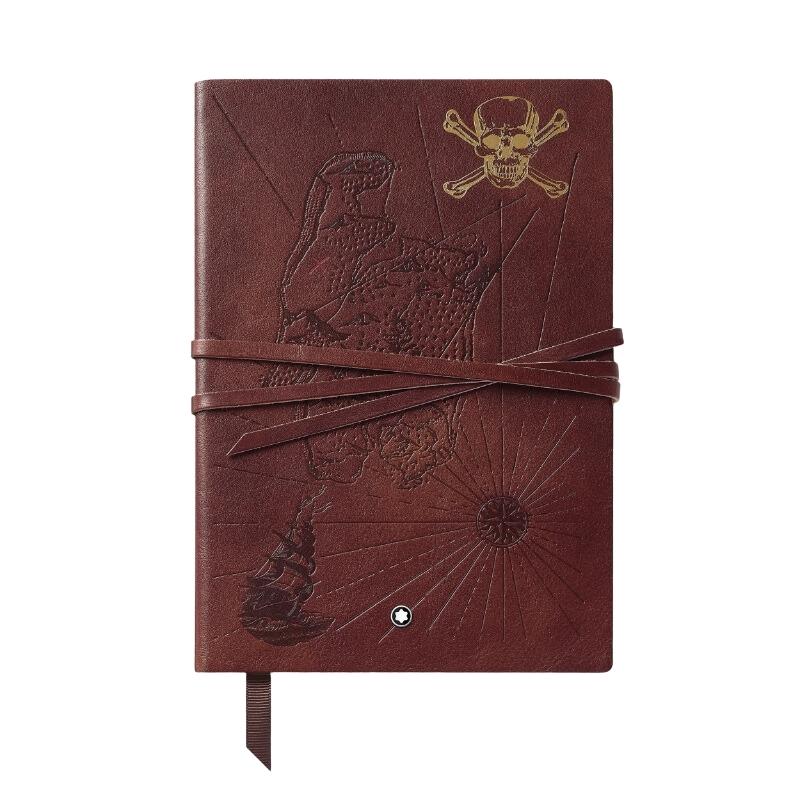 Montblanc Notebook #146 Small, Homage To Robert Louis Stevenson, Brown Lined