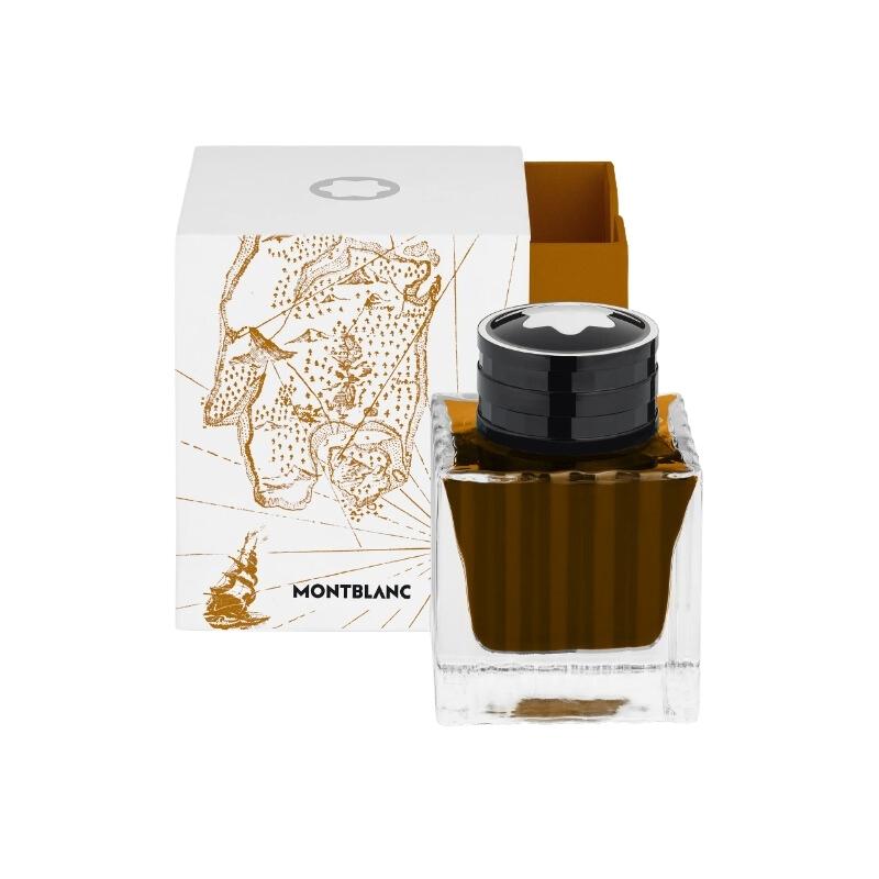 Montblanc Ink Bottle, Brown, 50Ml, Homage To Robert Louis Stevenson