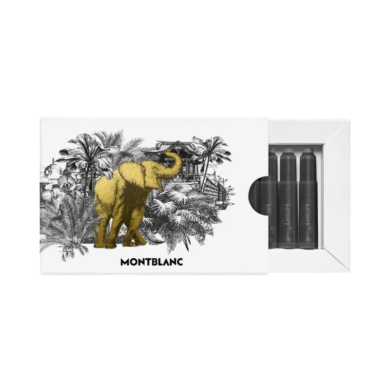Montblanc 8 Ink Cartridges, Brown, Around The World In 80 Days Special Edition