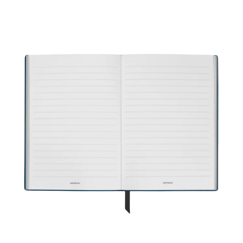 Montblanc Notebook #146 Small, Starwalker Space Blue, Grey Lined
