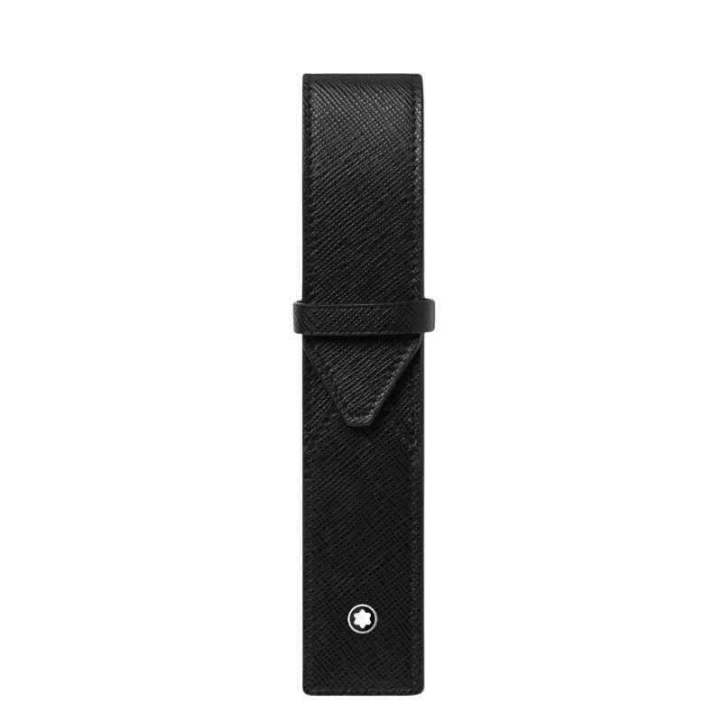 Montblanc Sartotial 1-Pen Pouch, Black Leather