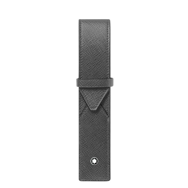 Montblanc Sartorial 1 Pen Pouch In Grey