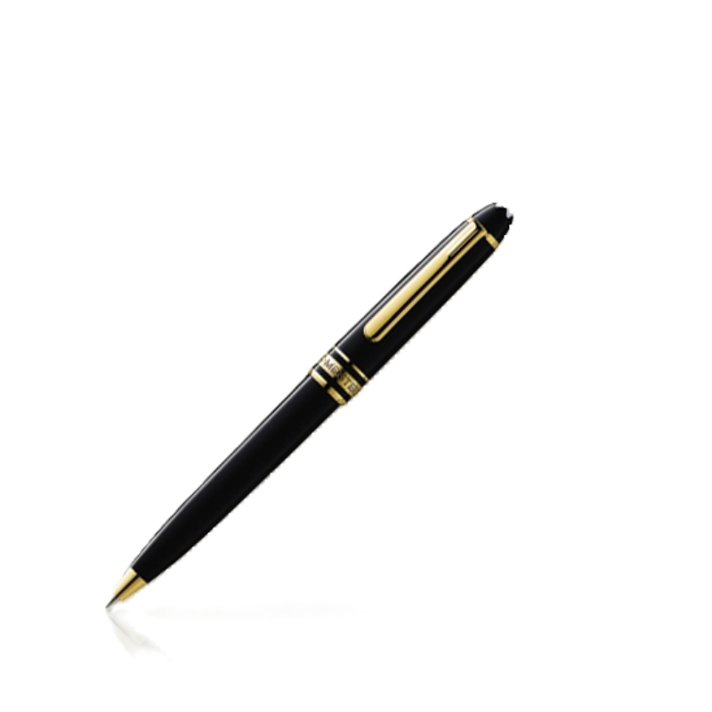 Montblanc Meisterstuck Ballpoint Pen Petite Black Resin/Gold Plated