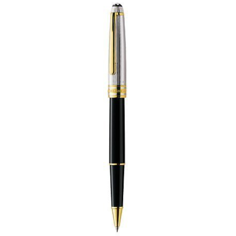 Montblanc Meisterstuck Doue Black Resin/Silver/Gold Plated Rollerball Pen