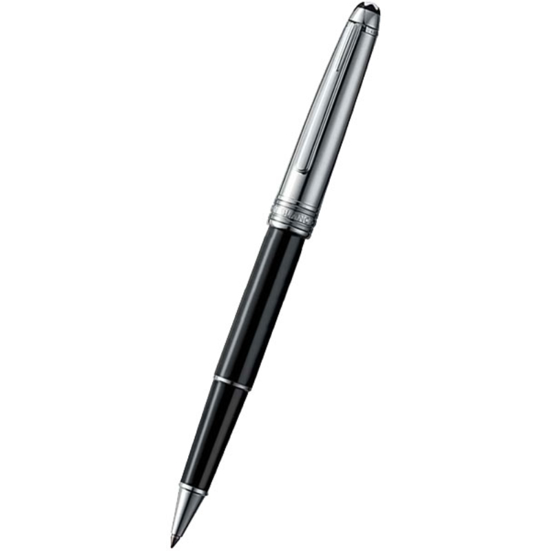 Montblanc Meisterstuck Solitaire Doue Rollerball Pen Black Resin/Stainless Steel
