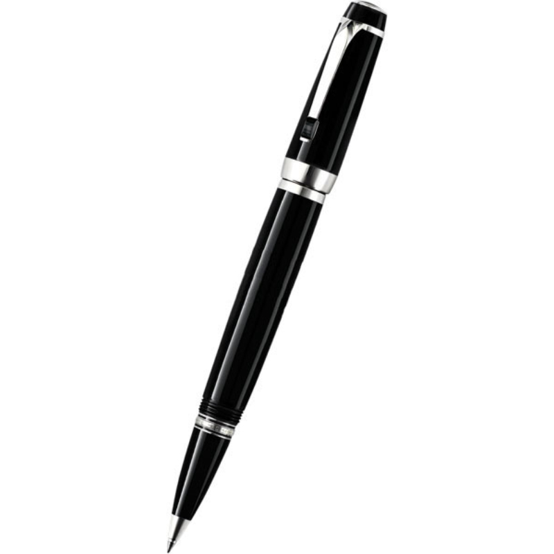 Montblanc Boh&egraveme Noir Rollerball Pen Black Resin/Platinum Plated