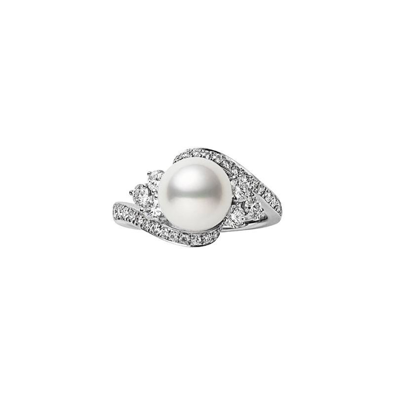 Mikimoto Akoya Cultured Pearl Ring