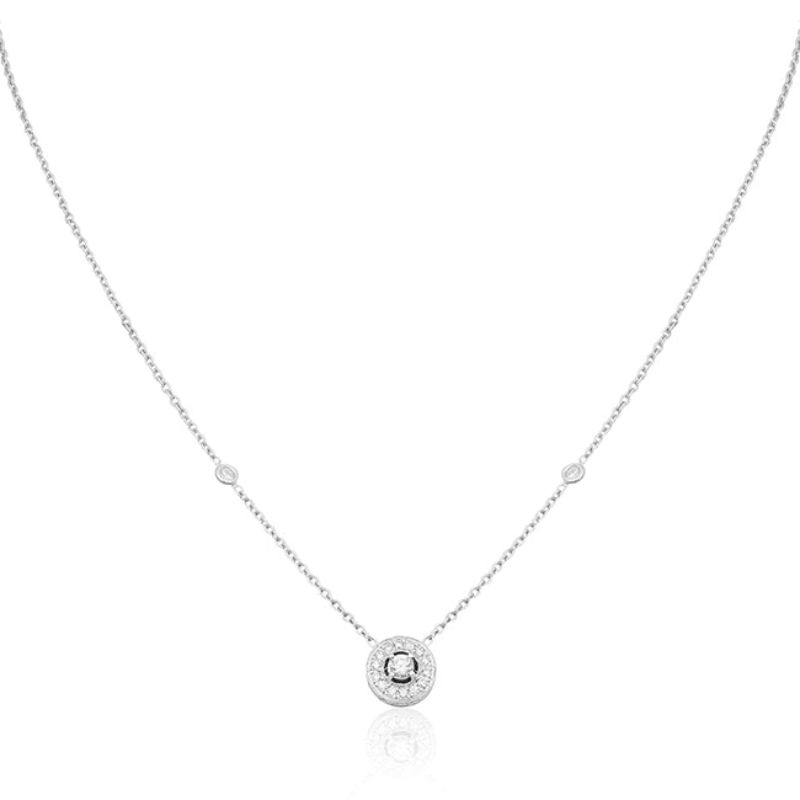 Penny Preville 18K White Gold Rhodium Plated Classic Pendants