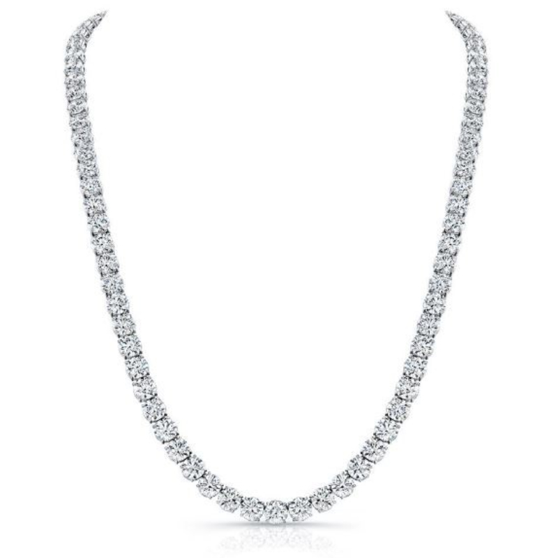 Norman Silverman Straight Line Necklace