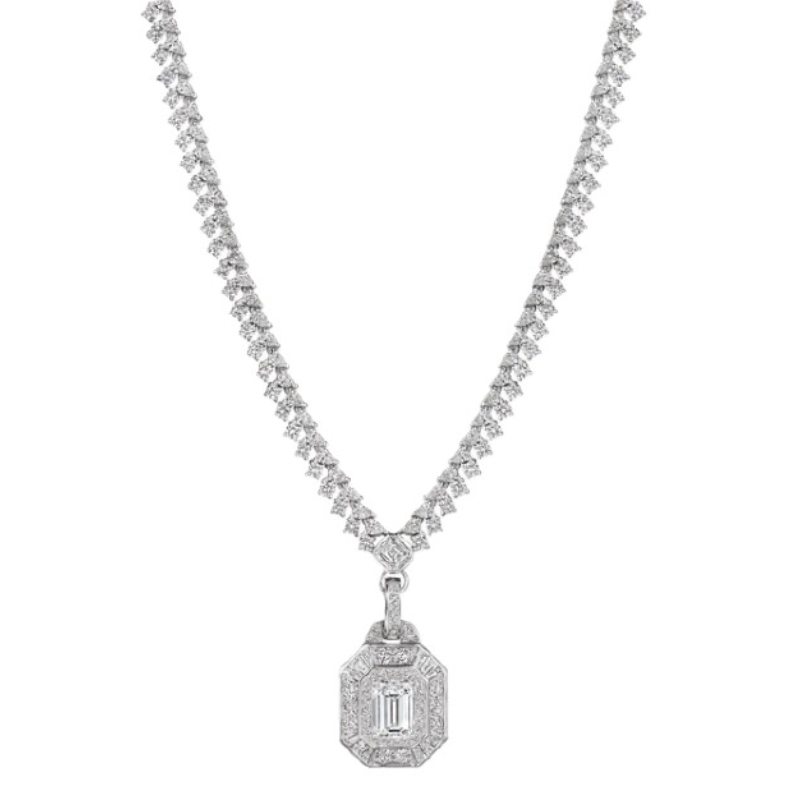 Penny Preville 50Th Anniversary Art Deco Necklace