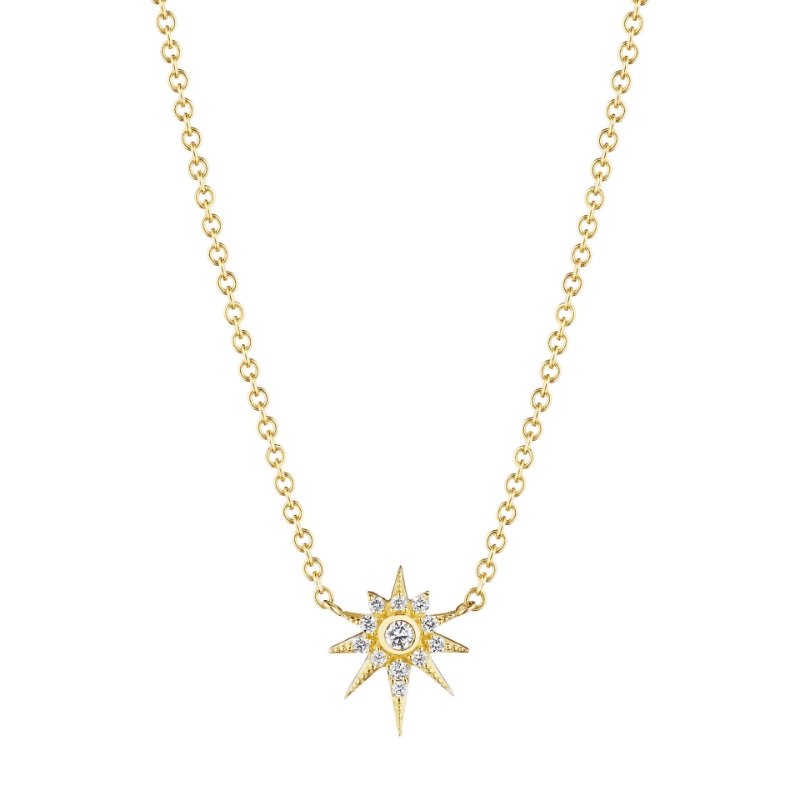 Penny Preville Petite Penny Starburst Pendant Necklace