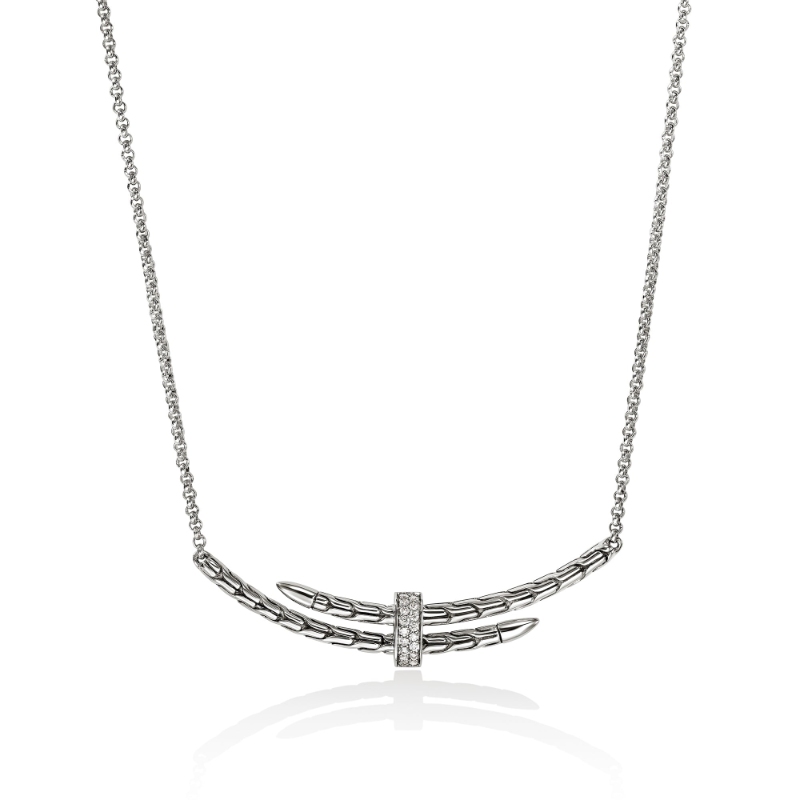 Spear Station Necklace
