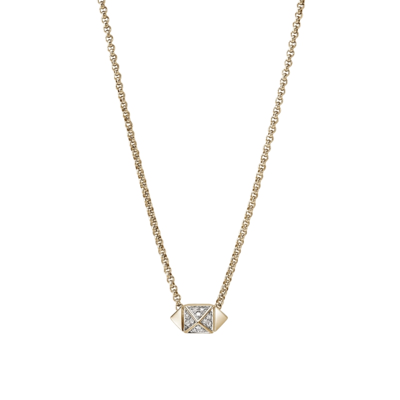 Icon Stud Pendant Necklace