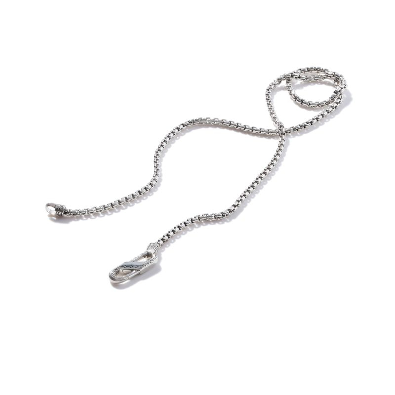 Sterling Silver Classic Chain Medium Box Chain Necklace