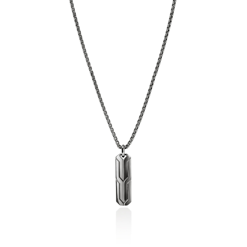 Icon 50 Tag Pendant Necklace