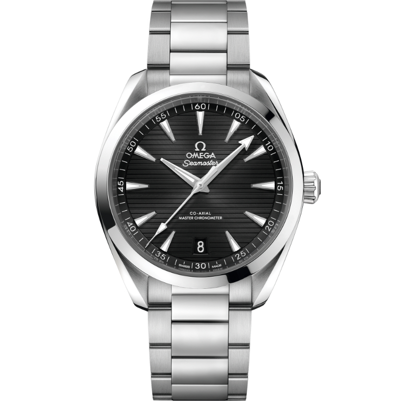 OMEGA Seamaster Aqua Terra 150M Co-Axial steel 41MM black index dial on steel bracelet