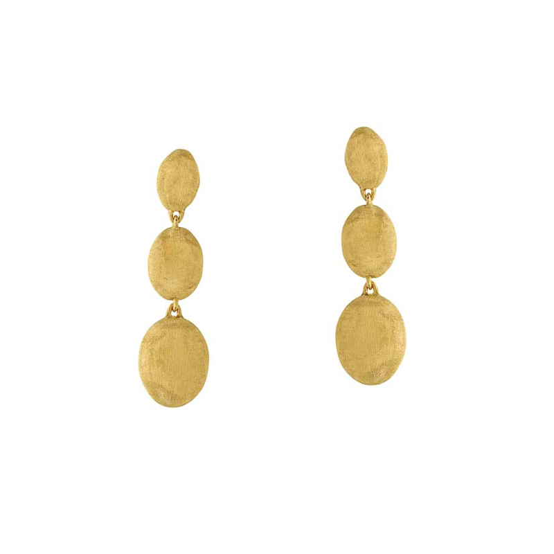 Marco Bicego Siviglia Gold Triple Drop Earrings