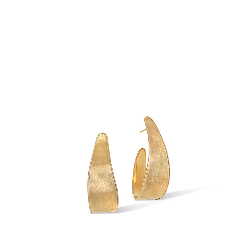 Marco Bicego 18K Yellow Gold Lunaria Hoop Earrings