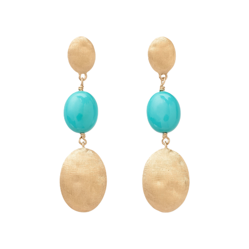 Marco Bicego Siviglia Turquoise Drop Earrings