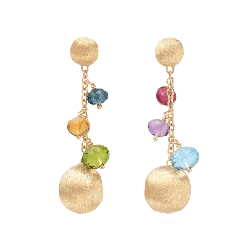 Marco Bicego Africa Gemstones Drop Earrings