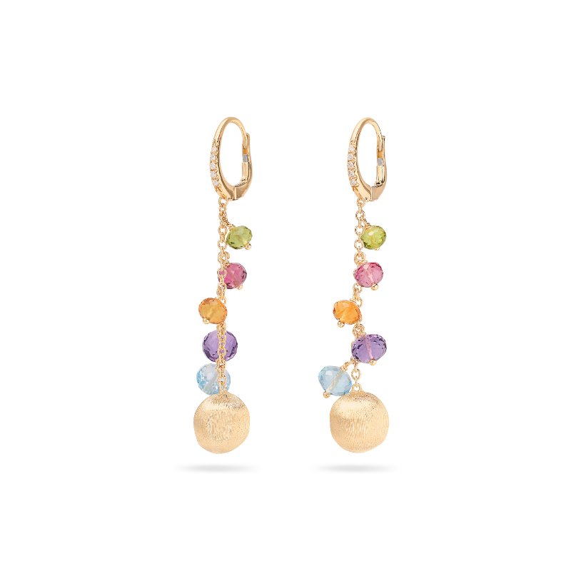 Marco Bicego Africa Gemstones Drop Earrings