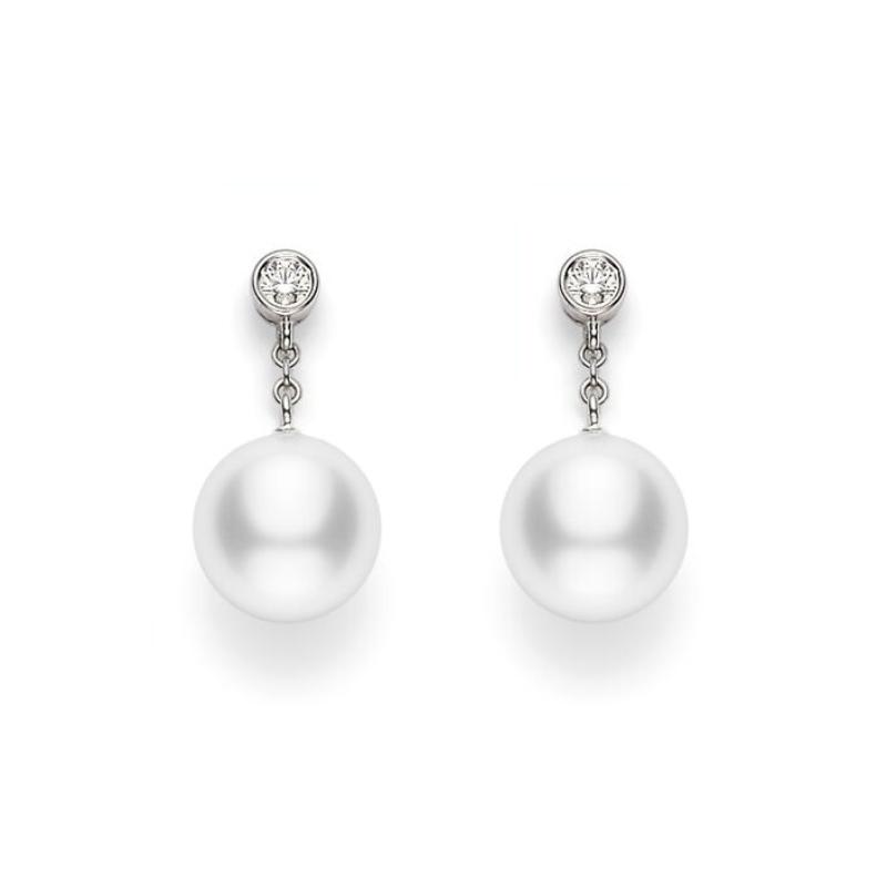 Mikimoto Classic Drop Earrings