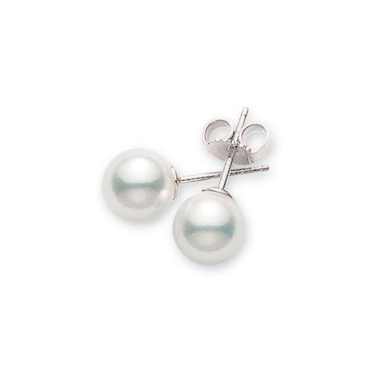 Mikimoto 7mm-7.5mm Akoya Cultured Pearl Stud Earrings