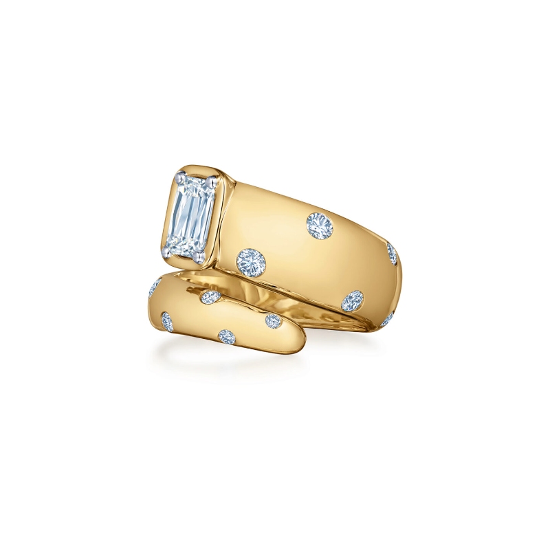 Kwiat Coblestone Wide Wrap Ring