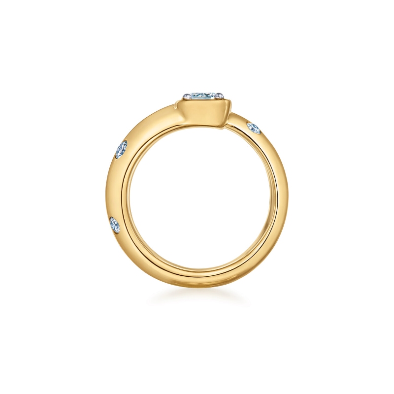 Kwiat Coblestone Wide Wrap Ring